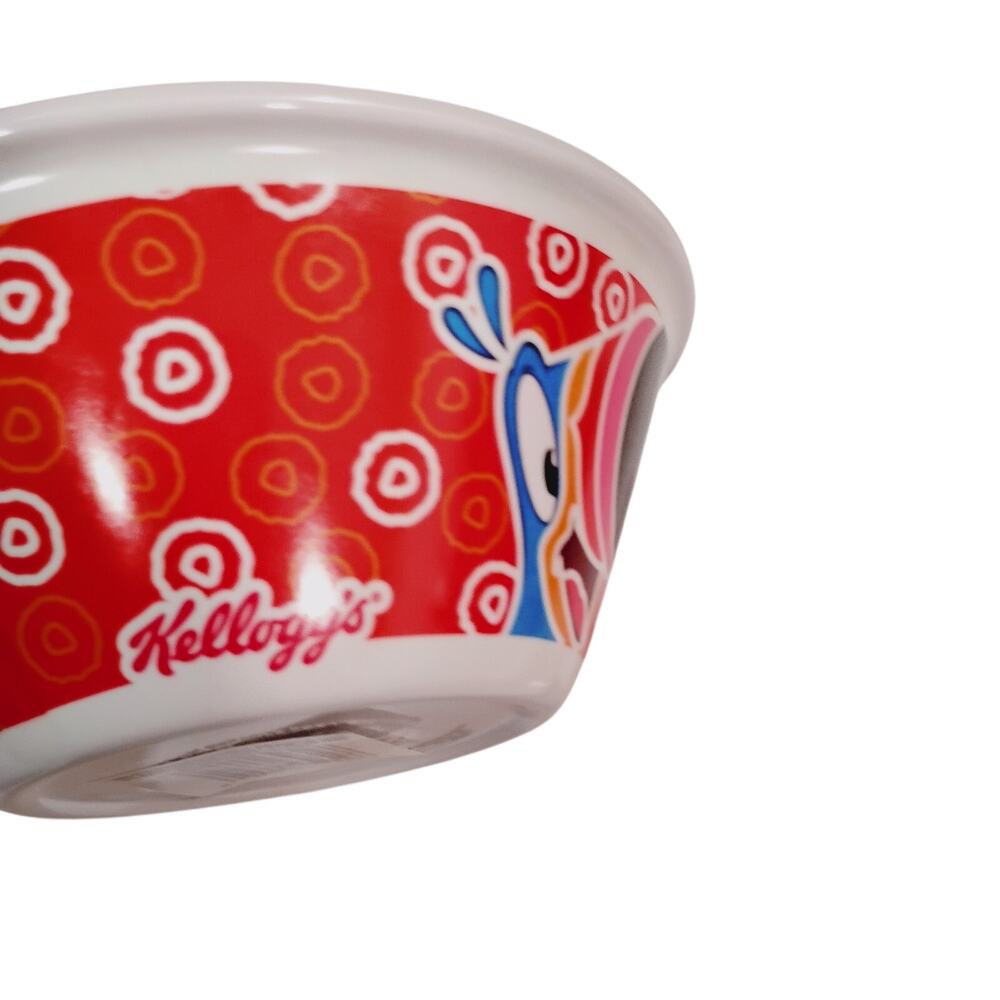 Kellog's Glowing Cereal Bowls NWT Snap Crackel Pop Tucan Sam Character NWT - Picture 7 of 8